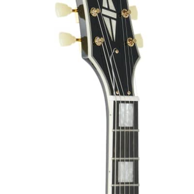 Epiphone SG Custom Electric Guitar Ebony Gold Hardware image 4