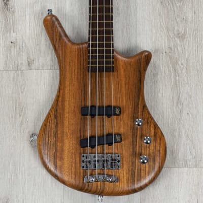 Warwick German Pro Series Thumb BO 4-String Bass Guitar, Natural Trans Satin image 2