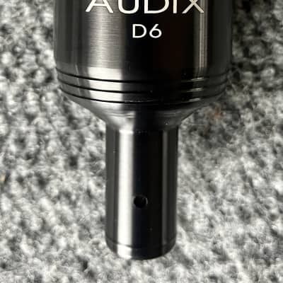 Audix D6 Dynamic Kick Drum Microphone 2010s - Black image 2