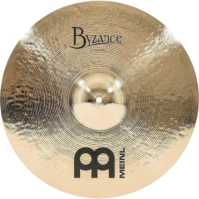 Meinl Byzance Brilliant B18MC-B 18" Medium Crash Cymbal  (Video Demo) image 1