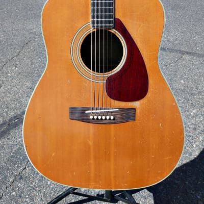 Vintage Yamaha FG-360 Dreadnought Acoustic Guitar with Original Hardshell Case -  PV Music Guitar Shop Inspected / Setup + Tested - Plays / Sounds Great - Very Good Condition image 8