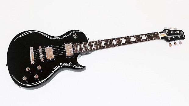 Peavey Jack Daniel's Black Single-Cutaway Electric Guitar