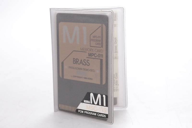 激安な KORG PROGRAM M1 M1 M1 MSC-03・RPC-03 CARDS DRUMS1 MSC-11S 