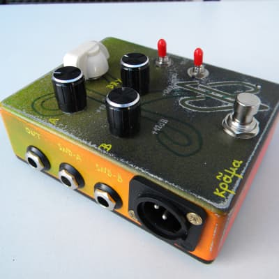 dpFX Pedals - KRAMA Parallel Blender with Pan, Boost, XLR out (can handle line level signals) image 3