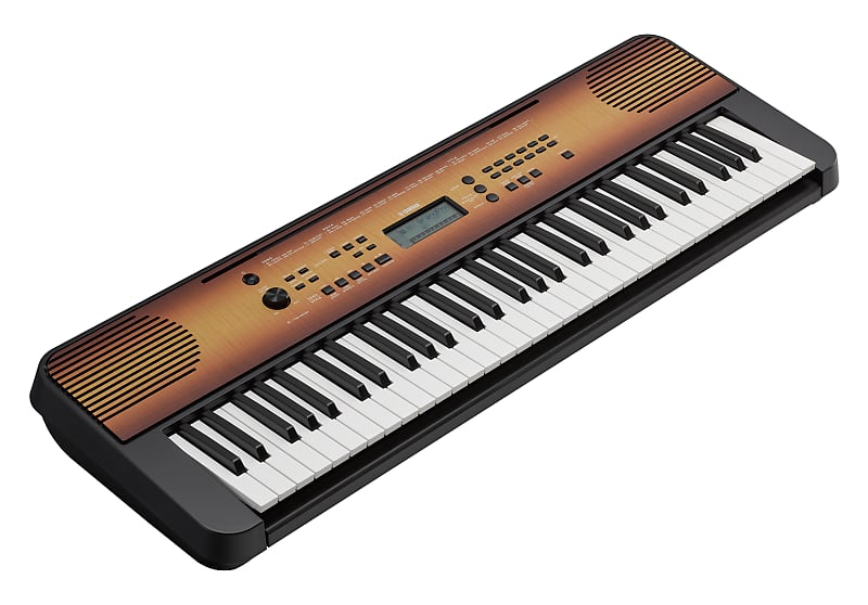 Yamaha PSR-E360 Portable Keyboard - Maple image 1