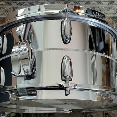 Gretsch Brooklyn Steel Snare Drum 7x13” GB4163S image 3