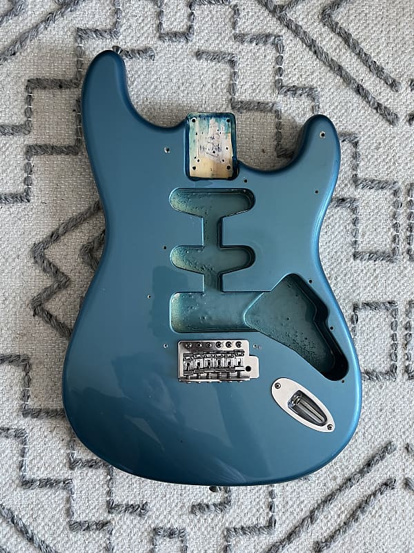 Fender Stratocaster Body 1993-94 - Lake Placid Blue image 1