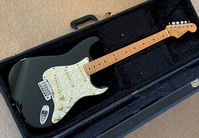 Fender Stratocaster American Standard  1987 in Black image 1