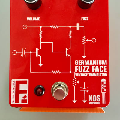 Jimmy C. Custom Fuzz Face Custom Built Hand Wired BC183B BC183