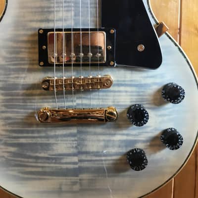 Wolf WLP 750T 2019 Electric Guitar - White Burst (no case) *Ebony Fingerboard image 5