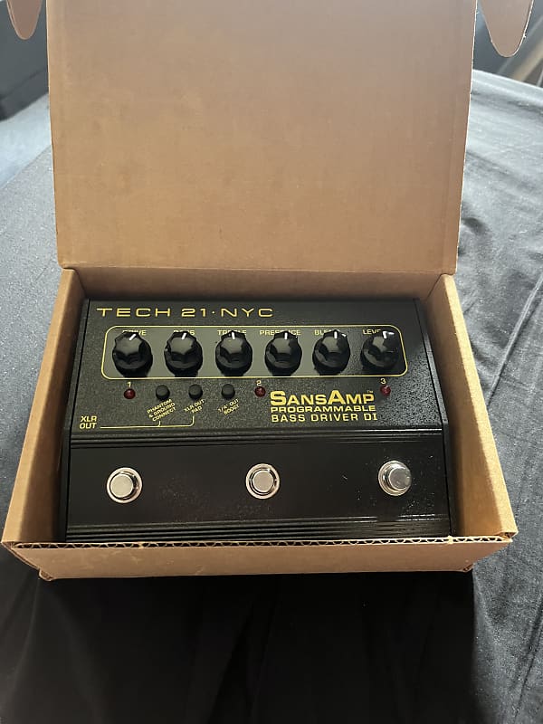 Tech 21 Sansamp Programmable Bass Driver