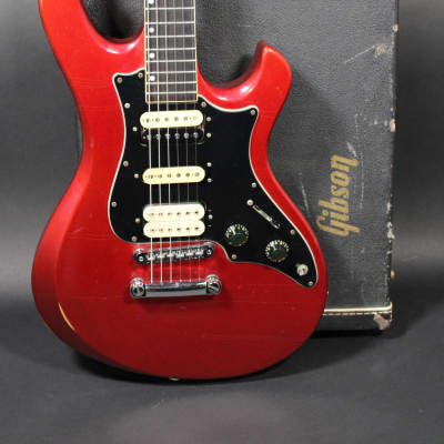 1981 Gibson Victory X MV-10 with Stopbar Tailpiece - Candy Apple Red image 4