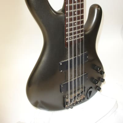 1998 Ibanez Ergodyne EDB605 5-String Electric Bass Guitar, Gray Pewter image 2