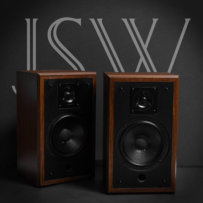 Vintage Polk Audio Monitor Series 4 Bookshelf Speakers | Reverb