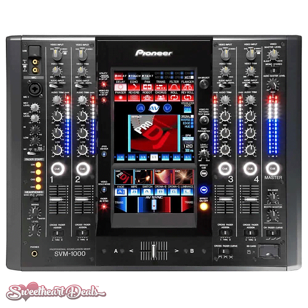 Pioneer SVM-1000 Audio/Video DJ Mixer image 1