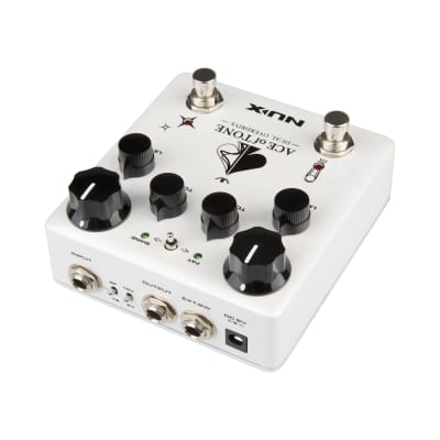 New NUX NDO-5 Ace of Tone Dual Overdrive Guitar Effects Pedal image 4
