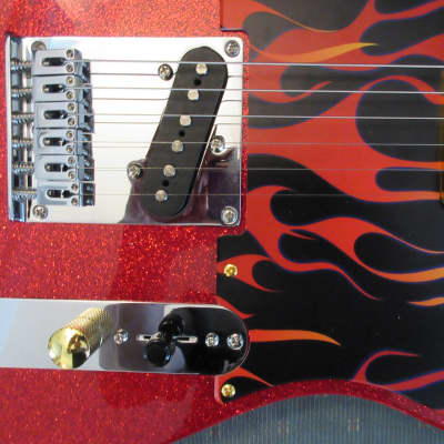 ~Cashified~ Fender Squier Red Sparkle Telecaster image 3