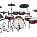 Eleven-Piece Professional Electronic Drum Kit with Mesh Heads - Open Box, Never Used!