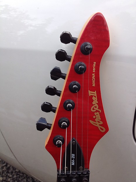 Aria Aria Pro 2 Magna Series 80-90's Cherry Red | Reverb