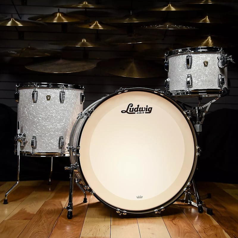 Ludwig Classic Maple Pro Beat Outfit 9x13 / 16x16 / 14x24" Drum Set image 1