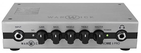 Warwick Gnome i Pro - Pocket Bass Amp Head with USB Interface, 280 Watt image 1