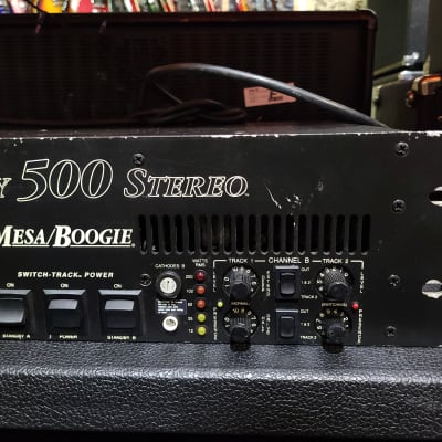 Mesa Boogie Strategy 500 2-Channel 200-Watt Power Amplifier | Reverb