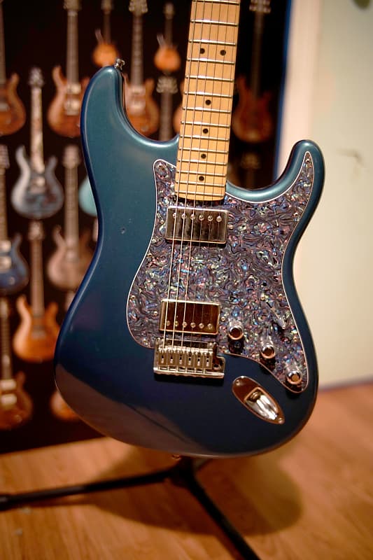 Fender Stratocaster Lucerne Aqua Firemist Massive Upgrades Reverb