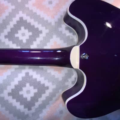 2016 Grote ES-335 Transparent Purple of Flamed Maple Finish! Just Like New! image 11