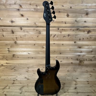 Yamaha BB734A 4-String Electric Bass Guitar - Dark Coffee Sunburst image 5