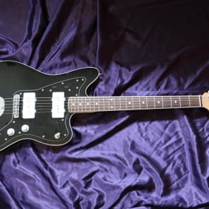 Fender JM-HO Jazzmaster Hollowbody MIJ 2000's Black image 8