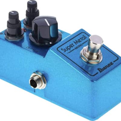 Ibanez Super Metal Mini Effects pedal - Blue Metallic (SMMINI) image 3
