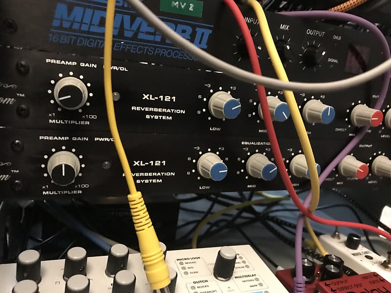 MicMix Master Room XL121 Analog Spring Reverb Rackmount Reverb