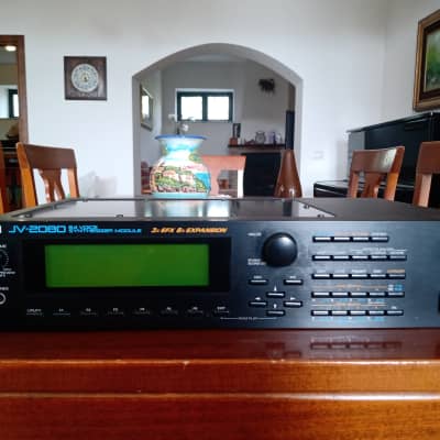 Roland JV-2080 64-Voice Synthesizer Module 1997 - 2000 - Black