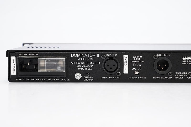 Aphex Dominator II Precision Multiband Peak Limiter Model