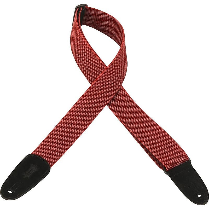 Levy's MT8-RED Tweed Guitar Strap image 1