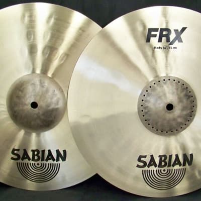 Sabian FRX 14” Hi Hat Cymbals/Natural Finish/Model # FRX1402/Brand New image 9