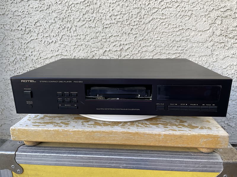 ROTEL RCD 950 Stereo Compact Disc Player For Parts Or Repair - Black  			
