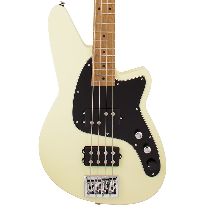 Reverend Mercalli 4 Bass Cream, Roasted Maple Neck | Reverb