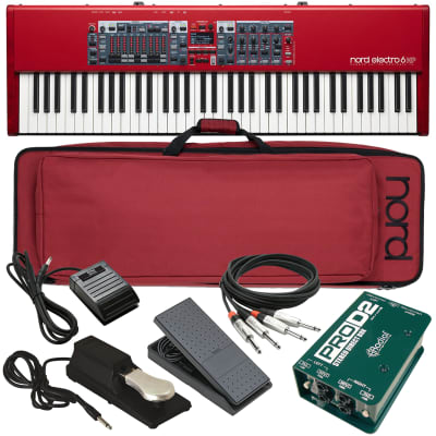 Nord Electro 6 HP 73 Stage Keyboard Stage Rig