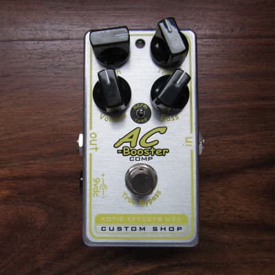Xotic AC Booster Comp 2010s - Silver for sale