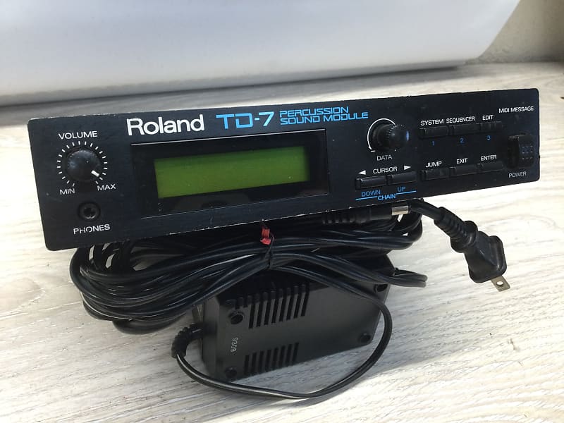 Roland TD-7 V-Drum Percussion Sound Module | Reverb
