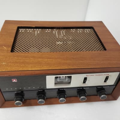 Fully Restored Panasonic EA-802 Stereo Integrated Tube Amp (MF-800 System Based On Luxman SQ5B) - Uber Cool Audio Meter And Motional Feedback System! image 5