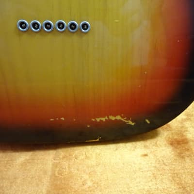 Fender Telecaster 1968 - Sunburst & Wide "C"  1 3/4 Neck image 7