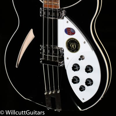 Rickenbacker 90th Anniversary 4005XC Bass JetGlo Bass Guitar-2139799-8.56 lbs image 14