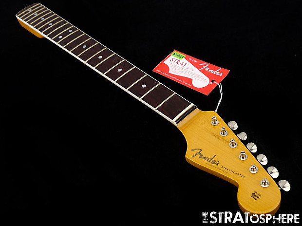 USA Fender ERIC JOHNSON Stratocaster Strat NECK + TUNERS Rosewood Bound  SALE!