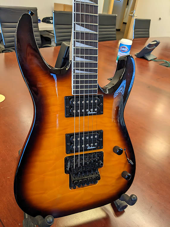 Jackson Dinky CWJ Sunburst | Reverb