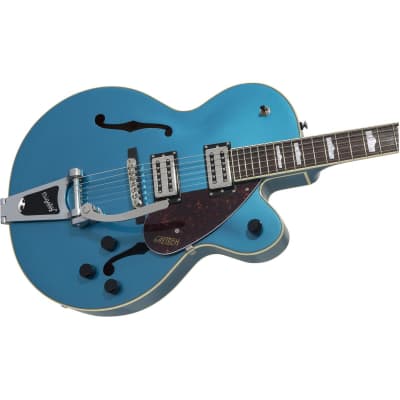 Gretsch G2420T Streamliner Hollow Body Electric Guitar, Laurel Fingerboard, Riviera Blue image 18