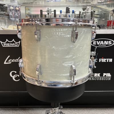 Ludwig Classic Maple White Marine Pearl 10x14 Snare Drum - 1960-1963 image 4