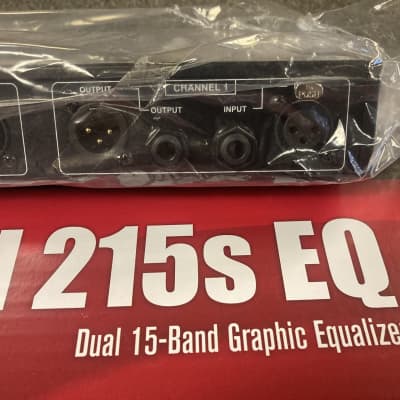 dbx 215s Dual 15-Band Graphic Equalizer image 8