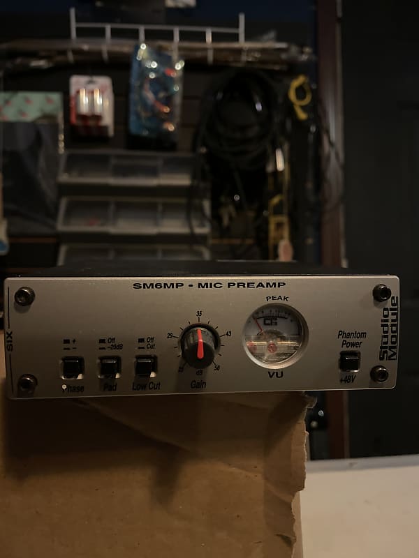 Mic preamp with phantom power Reverb